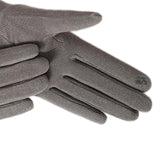 Maxbell Winter Gloves Forefinger Touch Screen Windproof for Running Driving Cycling Gray