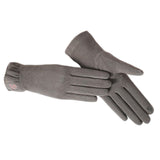 Maxbell Winter Gloves Forefinger Touch Screen Windproof for Running Driving Cycling Gray