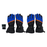 Maxbell Heating Gloves Adjustable Touch Screen Design for Motorcycle Climbing Skiing Gloves