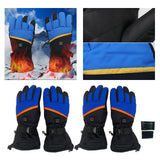 Maxbell Heating Gloves Adjustable Touch Screen Design for Motorcycle Climbing Skiing Gloves