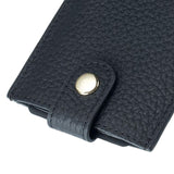Maxbell Pocket Modern Card Holder Storage Case Women Men Minimalist Slim Wallet Black