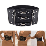 Maxbell Women Elastic Wide Waist Belt Dress Belt Waistband for Custume Cosplay Pants