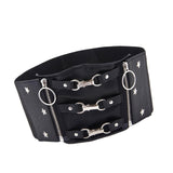 Maxbell Women Elastic Wide Waist Belt Dress Belt Waistband for Custume Cosplay Pants