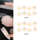 Maxbell 8x Lift Silicone Tape Strapless Reusable Chest Lift Pasties 7.5cmx0.3cm