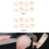 Maxbell 8x Lift Silicone Tape Strapless Reusable Chest Lift Pasties 7.5cmx0.3cm