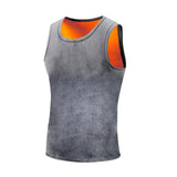 Maxbell Mens Winter Vest Tight Fitting Vest Warm Seamless Fleece Lined Tank XXXL