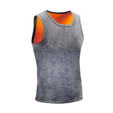 Maxbell Mens Winter Vest Tight Fitting Vest Warm Seamless Fleece Lined Tank XXXL