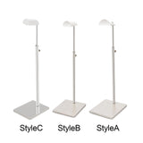 Maxbell Height Adjustable Handbag Display Rack Bags Stands for Tabletop Wardrobe StyleA 15cmx12cm