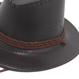 Maxbell Fashion Western Cowboy Hat Sunhat Leather for Party Favors Costume Dress up coffee