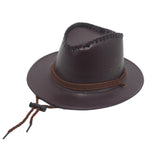 Maxbell Fashion Western Cowboy Hat Sunhat Leather for Party Favors Costume Dress up red