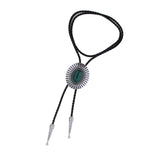 Maxbell Bolo Tie Necktie Retro Adjustable Oval Accessories for Birthday Party Men