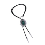 Maxbell Bolo Tie Necktie Retro Adjustable Oval Accessories for Birthday Party Men