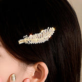 Maxbell 3Pcs hair Clips Barrettes jewelry for Party Bridal Birthday