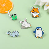 Maxbell 5x Novelty Animal Pin Brooches Lapel Badge for Backpack Bag Decoration