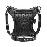 Maxbell Steampunk Waist Bags leg case Pouch Fanny Pack for Bike Climbing Outdoor