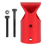 Maxbell Easy to Remove Drone Tube Tee Joint Replacements Alloy Sturdy for Drone Part Red