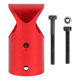 Maxbell Easy to Remove Drone Tube Tee Joint Replacements Alloy Sturdy for Drone Part Red