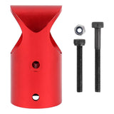 Maxbell Easy to Remove Drone Tube Tee Joint Replacements Alloy Sturdy for Drone Part Red