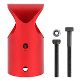 Maxbell Easy to Remove Drone Tube Tee Joint Replacements Alloy Sturdy for Drone Part Red