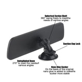 Maxbell Interior Rear View Mirror Auxiliary with Suction Cup for SUV Auto