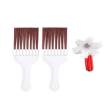 Maxbell 3Pcs Air Conditioner Fin Cleaning Brush Repair Tool for Automotive