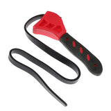 Maxbell Portable Strap Wrench Multipurpose for Repairing Automotive Plumbing 6inches