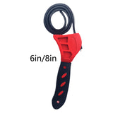 Maxbell Portable Strap Wrench Multipurpose for Repairing Automotive Plumbing 6inches