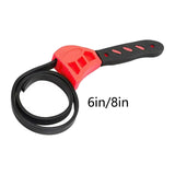 Maxbell Portable Strap Wrench Multipurpose for Repairing Automotive Plumbing 6inches