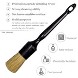 Maxbell 3Pcs Car Detailing Brush Set Different Size for Interior Exterior