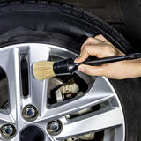 Maxbell 3Pcs Car Detailing Brush Set Different Size for Interior Exterior