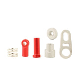 Maxbell Aluminum Alloy Gearshift Upgrade Replaces Parts for Axial SCX6 1/6 White