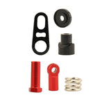 Maxbell Aluminum Alloy Gearshift Upgrade Replaces Parts for Axial SCX6 1/6 Black