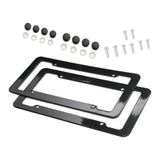 Maxbell 2 Pieces License Frames Holder Plate Covers for us Install
