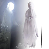 Maxbell Hanging Halloween Witches Light up Waterproof for Garden Outdoor Decor 1pcs Ornament