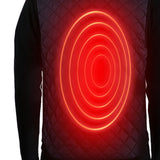Maxbell Electric Heated Vest for Men Women Clothes Heating Jacket for Motorcycle XXL XXXL 4XL