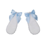 Maxbell 1 Pair Cosplay Bunny Plush Lop Ears Hair Clip Lovely for Photo Props Blue