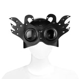 Maxbell Artificial Leather Halloween Cosplay Mask Soft Adjustable Strap Comfortable