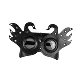 Maxbell Artificial Leather Halloween Cosplay Mask Soft Adjustable Strap Comfortable