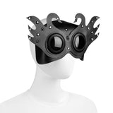 Maxbell Artificial Leather Halloween Cosplay Mask Soft Adjustable Strap Comfortable