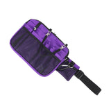 Maxbell Utility Nurse Fanny Pack Nursing Organizer Belt Nurse Apron Hip Bag Pouch Violet