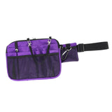 Maxbell Utility Nurse Fanny Pack Nursing Organizer Belt Nurse Apron Hip Bag Pouch Violet