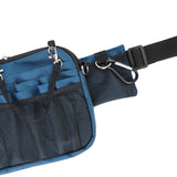 Maxbell Utility Nurse Fanny Pack Nursing Organizer Belt Nurse Apron Hip Bag Pouch Blue