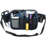 Maxbell Utility Nurse Fanny Pack Nursing Organizer Belt Nurse Apron Hip Bag Pouch Blue