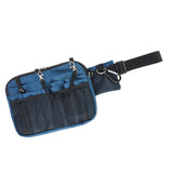 Maxbell Utility Nurse Fanny Pack Nursing Organizer Belt Nurse Apron Hip Bag Pouch Blue
