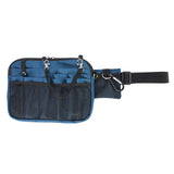 Maxbell Utility Nurse Fanny Pack Nursing Organizer Belt Nurse Apron Hip Bag Pouch Blue