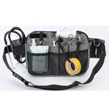 Maxbell Utility Nurse Fanny Pack Nursing Organizer Belt Nurse Apron Hip Bag Pouch Gray