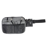 Maxbell Utility Nurse Fanny Pack Nursing Organizer Belt Nurse Apron Hip Bag Pouch Gray