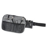 Maxbell Utility Nurse Fanny Pack Nursing Organizer Belt Nurse Apron Hip Bag Pouch Gray