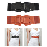 Maxbell 70cm Dress Elastic Waist Belt Stretch Cinch Belt Bridal Women Wide Waistband Black