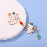 Maxbell 2 Pieces Enamel Brooch Pins Accessories Pendant for Backpacks Shirt Sweater